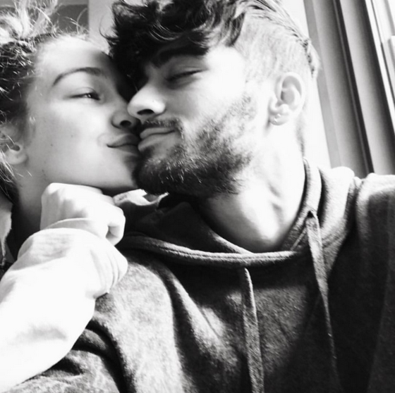 Gigi Hadid, Zayn Malik, Instagram Gigi Hadid, Zayn Malik, Instagram